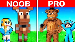 I Cheated with FNAF in Minecraft Build Battle