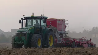 Semina Grano 2022 | Pöttinger Terrasem V6000 | John Deere 8320R | Società Agricola Biagi Romeo s.s.