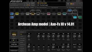 Archon amp model | Axe Fx III v 14.01