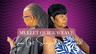 Mullet Quick Weave #Alopecia