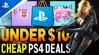 10 GREAT PSN Game Deals UNDER $10 NOW! CHEAP PS4 Games on Sale - PSN Extended Play + Under $15 Sale