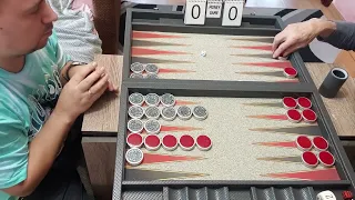 КОРОТКИЕ НАРДЫ С ПАПОЙ. Money Games / Backgammon