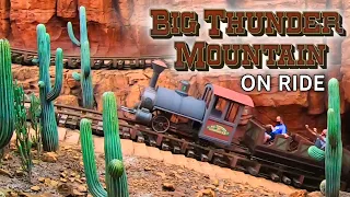 [4K] Big Thunder Mountain - On Ride 2021 - Disneyland Paris