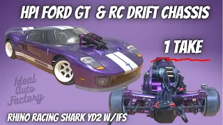 RHINO RACING SHARK YD2 RC DRIFT CHASSIS OneTAKE - FULL DISPLAY