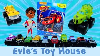 Blaze and the Monster Machines My Busy Book Review  | Evies Toy House
