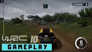 WRC 10 FIA World Rally Championship PC GAMEPLAY :: The First Look  [ Max Graphics ]