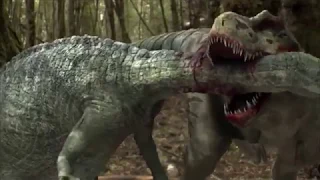 Tarbosaurus vs Therizinosaurus - Тарбозавр против Теризинозавра