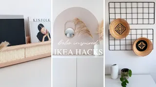DIY IKEA HACKS 2020 | Boho Inspired Room Décor Ideas