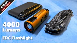 The Best EDC Flashlight is the IMALENT LD70 (4000 lumens)