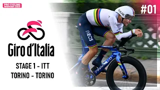 GIRO D'ITALIA 2021 - ETAPA 1 (CRI)  | PRO CYCLING MANAGER 2020