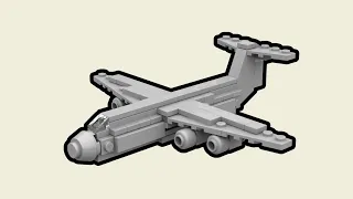 LEGO Lockheed C-5 Galaxy MOC