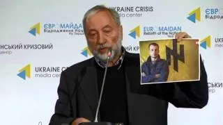 Yosyf Zisels. Ukraine Crisis Media Center, 25th of October 2014