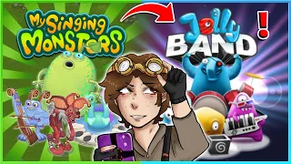 O MY SINGING MONSTERS DE GELEIAS? ESSE JOGO É MUITO DAORA! | Jelly Band