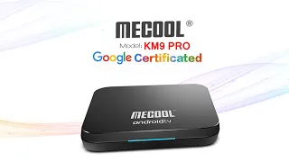 ТВ-приставка Mecool KM9 PRO Amlogic S905X2 Cortex-A53 Андроид ТВ 9 c СЕРТИФИКАЦИЕЙ КМ9 про