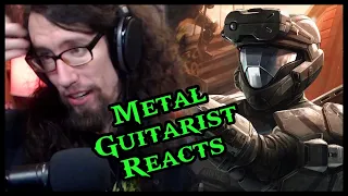 Pro Metal Guitarist REACTS to Halo 3: ODST - "We're The Desperate Measures"