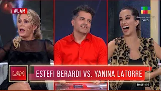 Estefi Berardi contra Yanina Latorre: "¿Te hisopaste después del casamiento de Elba con Lanata?"