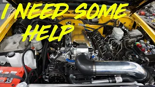 LS Swap S10 Xtreme  Hooker Blackheart 3" Exhaust Install...and Troubleshooting