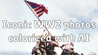 Iconic WW2 Colorized Photos Brought to Life with AI