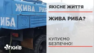 Чи безпечна жива річкова риба, що продається з машин на вулицях Києва?