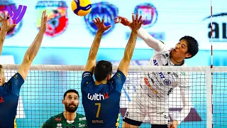 The Most STRESSFUL Set for Ishikawa In The Men's Italian League!!🥵🏐