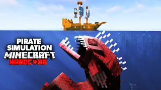 Minecraft Players Simulate Pirate Battles on a Hardcore Minecraft Server