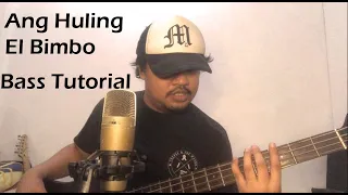 Ang Huling El Bimbo (Eraserheads) - Bass Tutorial