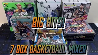 7 Box Basketball Mixer - CONTENDERS, NOIR, PRIZM CHOICE, 17/18-19/20 OPTIC, & MORE