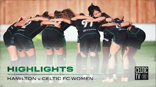 HIGHLIGHTS | Hamilton Academical Women 0-6 Celtic FC Women