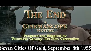 20th Century Fox Cinemascope Outros Of The 1950s (1953 - 1960), Part 1: 1953 - 1957