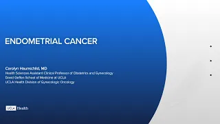 Endometrial cancer care