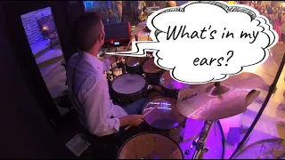 What's in my ears?  In-Ear Monitor feed from Drummer perspective.