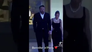 Bennifer in Paris❤️ Happy Birthday JLo 53 #jenniferlopez #benaffleck #bennifer #jlo #paris #love