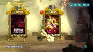 Rayman Legends (1080i HD) Walkthrough Part 123 - Grannies World Tour, 8-Bit Edition