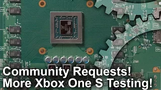 Xbox One S GPU OC Revisited: Community Requests Tested!