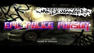 Need For Speed: Most Wanted Epic Pursuit