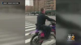 NYPD Looking Into Police Officer Who Crashed Dirt Bike In Harlem