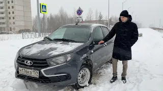 LADA GRANTA FL с пробегом 200тыс.км. в такси на ГБО Метан