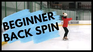 Figure Skating Spins - Beginner Back Spin Tutorial