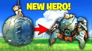 Muselk Plays The *NEW HERO* WRECKING BALL! [Overwatch]