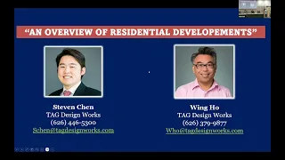 An Overview of Residential Developments - September 7, 2023