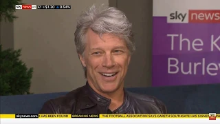 Jon Bon Jovi on Sky News - Full Interview 2018