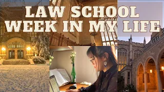 A very honest/real law school vlog: burnout, struggling with my classes, mental health + more!