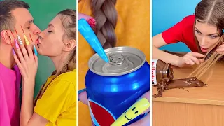 FUNNY Prank vs Prank! Best DIY Pranks on Friends & Family by Mariana ZD