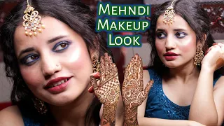 Mehendi Makeup Look || Ep.-2 (Wedding Looks Series) Mehndi Makeup Tutorial For Bride #mehndilook