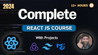 🚀 Complete React JS Course 2024 | Beginner to Pro
