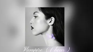 @OliviaRodrigo vampire sped up 1 hour!