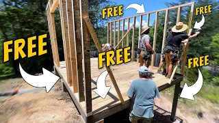 Building A Mower Shed With Leftover Materials