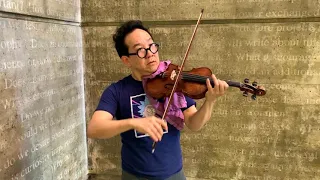 Anthony Chun - Beautifully plays the Violin Cover 1