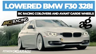 BMW F30 328i Gets BC Racing Coilovers and Avant Garde Wheels