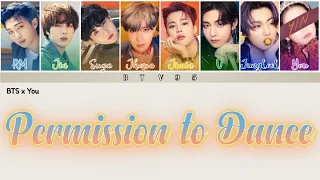 [8 members karaoke] Permission to Dance || BTS {방탄소년단} 8th member ver. (Color coded lyrics_Han/Rom)